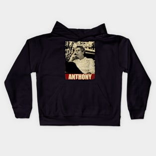 Anthony Bourdain - NEW RETRO STYLE Kids Hoodie